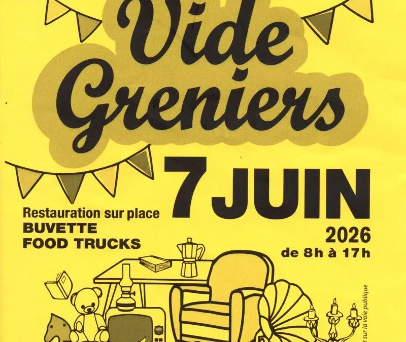 Vide greniers 2026